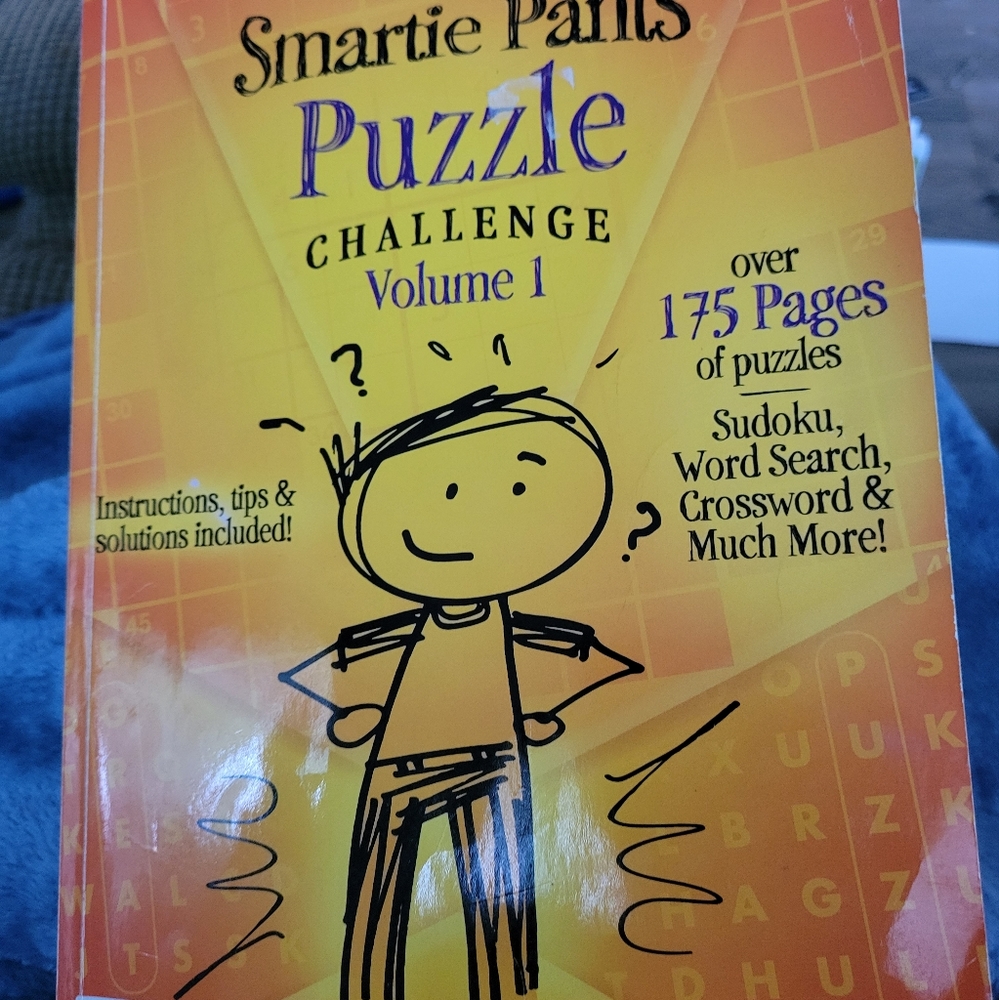 EUC SMARTIE PANTS Puzzle book